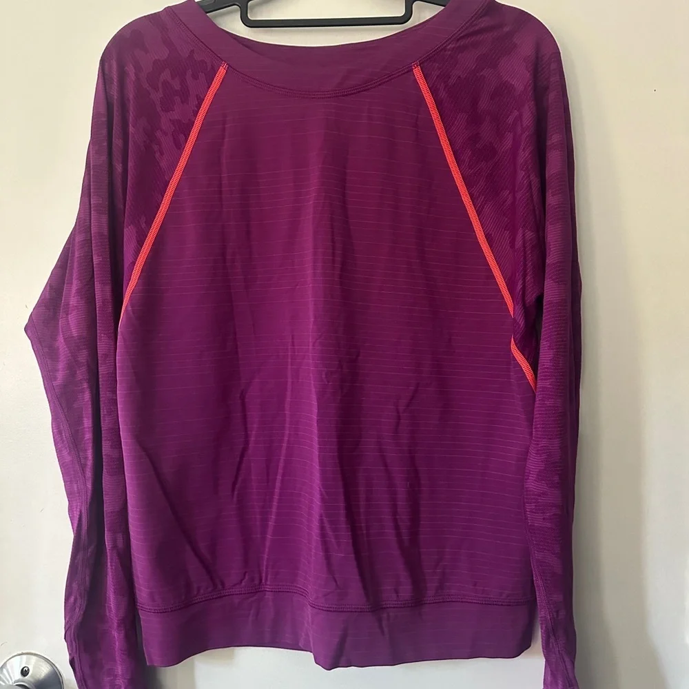 lululemon athletica Run For Days Long Sleeve Top Regal Plum